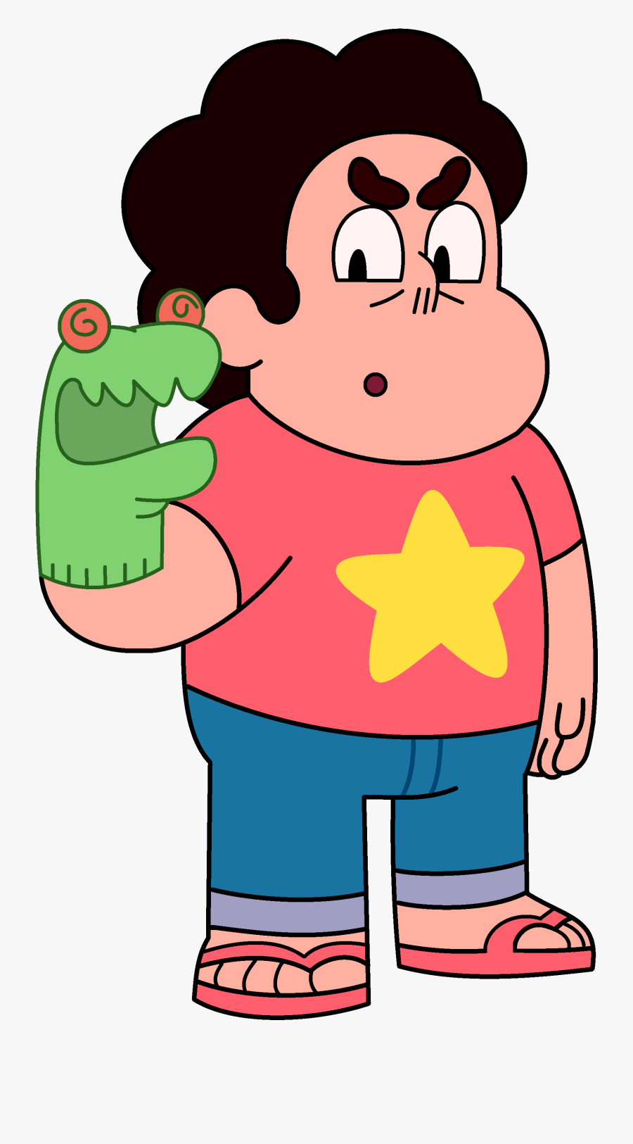 Actuall Pallete Cluster Puppet - Steven Universe Amethyst Steven, Transparent Clipart