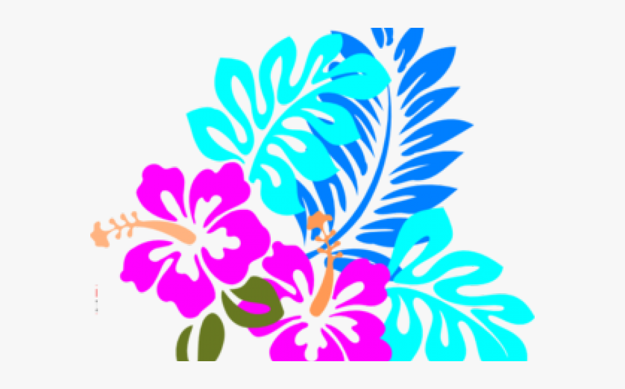 Colorful Flower Design Clip Art, Transparent Clipart
