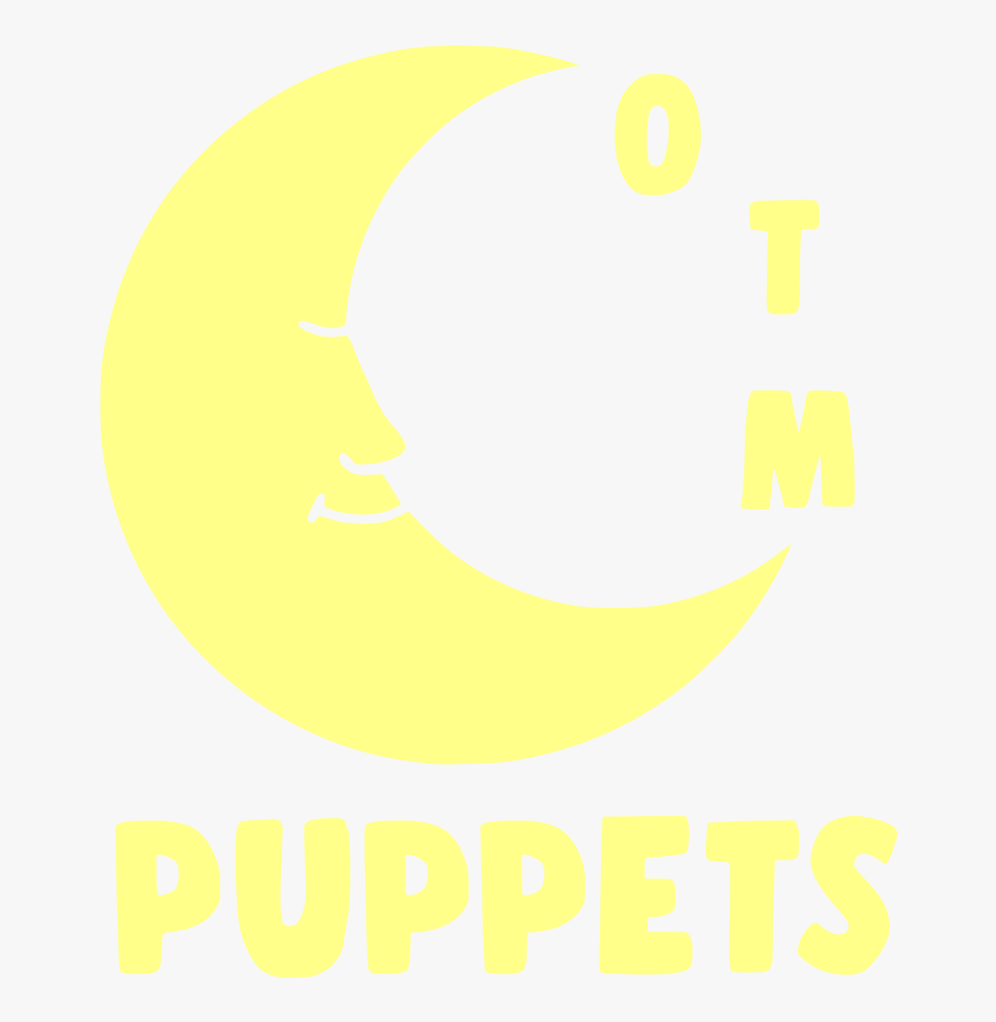 Over The Moon Puppets Logo - Poster, Transparent Clipart