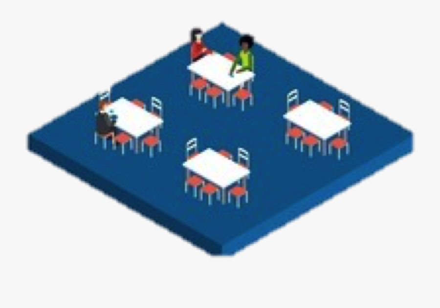 Cafeteria- Zona De Comidas - Cartoon, Transparent Clipart