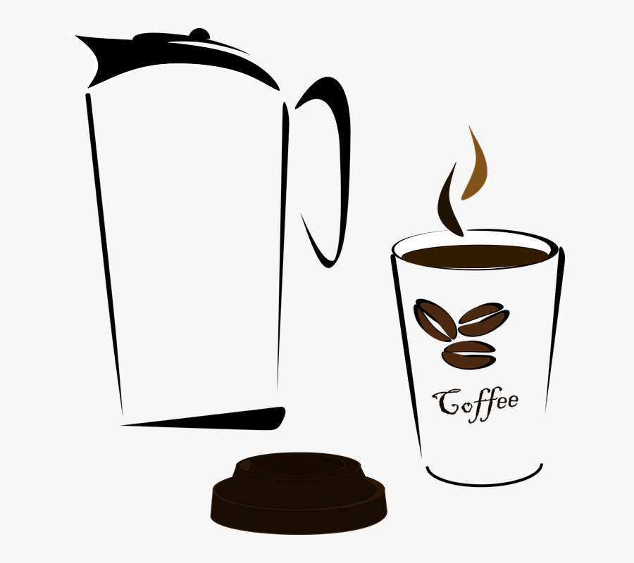 Coffee, Cafe, Cafeteria, Drink, Beverage, Morning, Transparent Clipart
