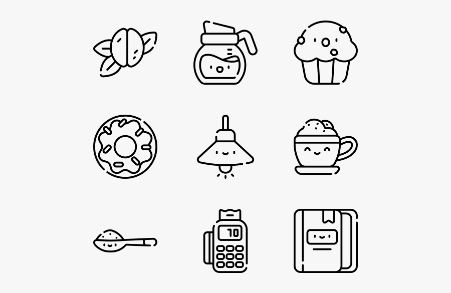 Coffee Shop - Icon Resume Png, Transparent Clipart