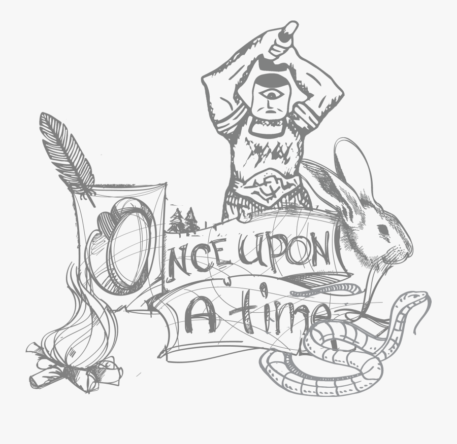 Fairytale Clipart Black And White, Transparent Clipart