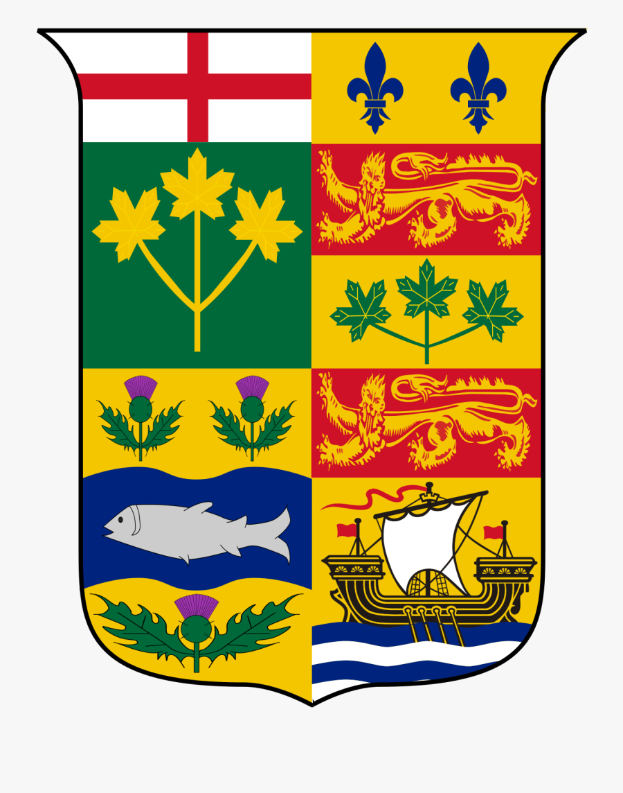 Canadian Red Ensign 1867, Transparent Clipart