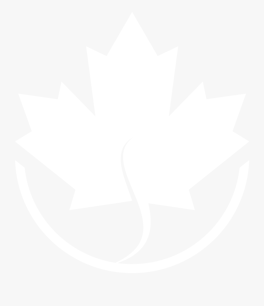 Albert Lawn And Snow Inc - Canada Flag White Maple Leaf, Transparent Clipart