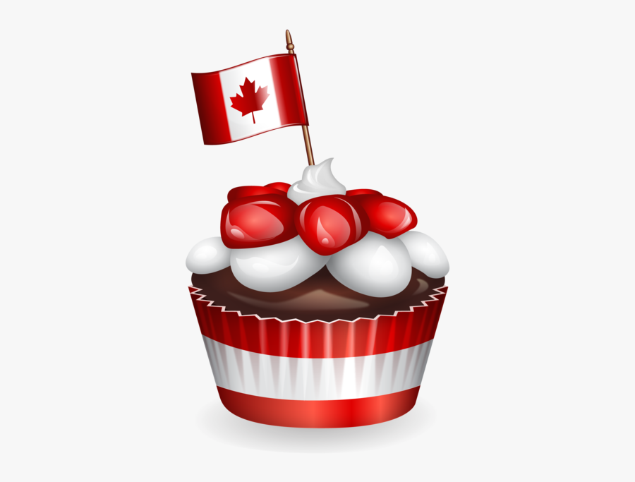 4th Of July Cupcakes Clipart, Transparent Clipart