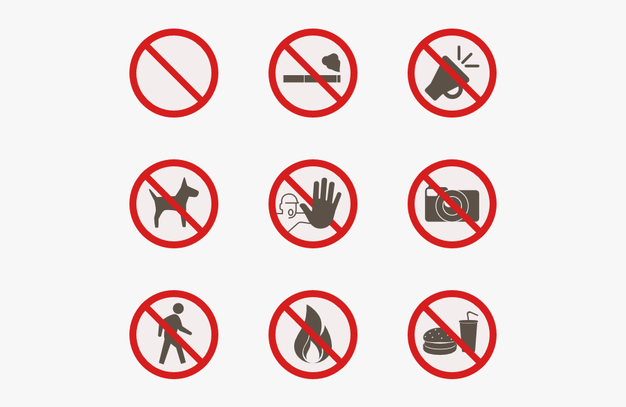 Warning Signs - Waiotapu, Transparent Clipart