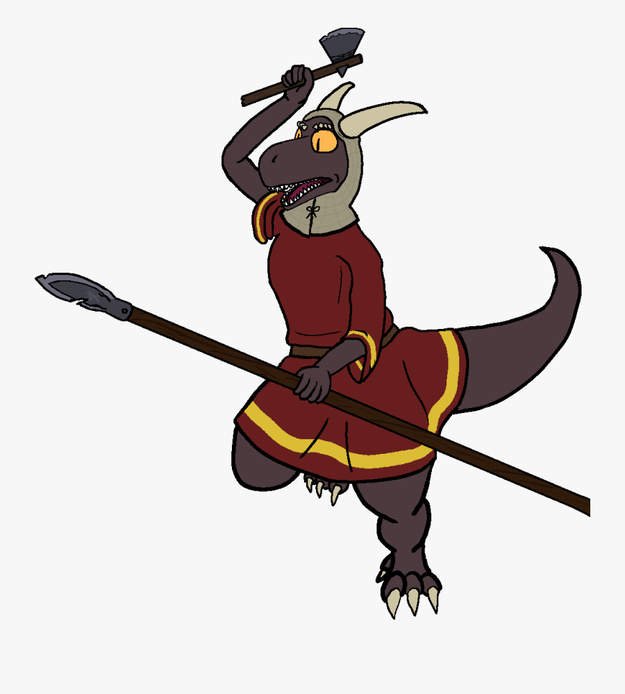 Don"t You Normally Throw The Spear And Hold Onto The - Cartoon Png Throwing Spears, Transparent Clipart