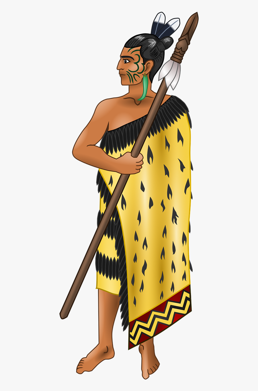 Maori Clipart, Transparent Clipart