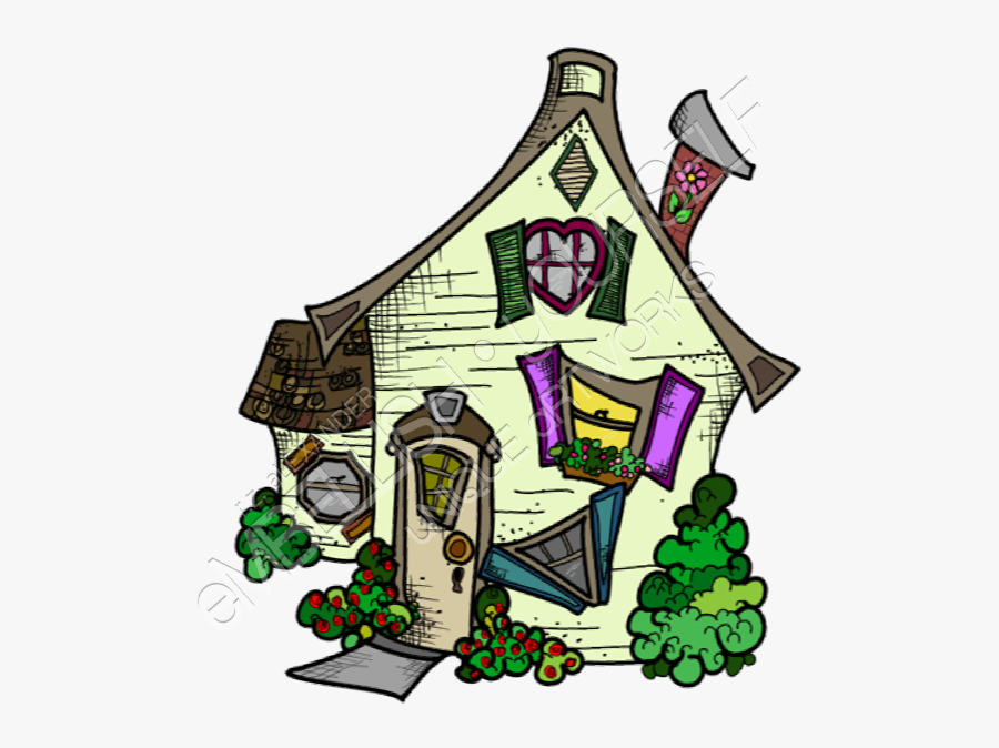 Spring House Created By Rz Alexander, Transparent Clipart