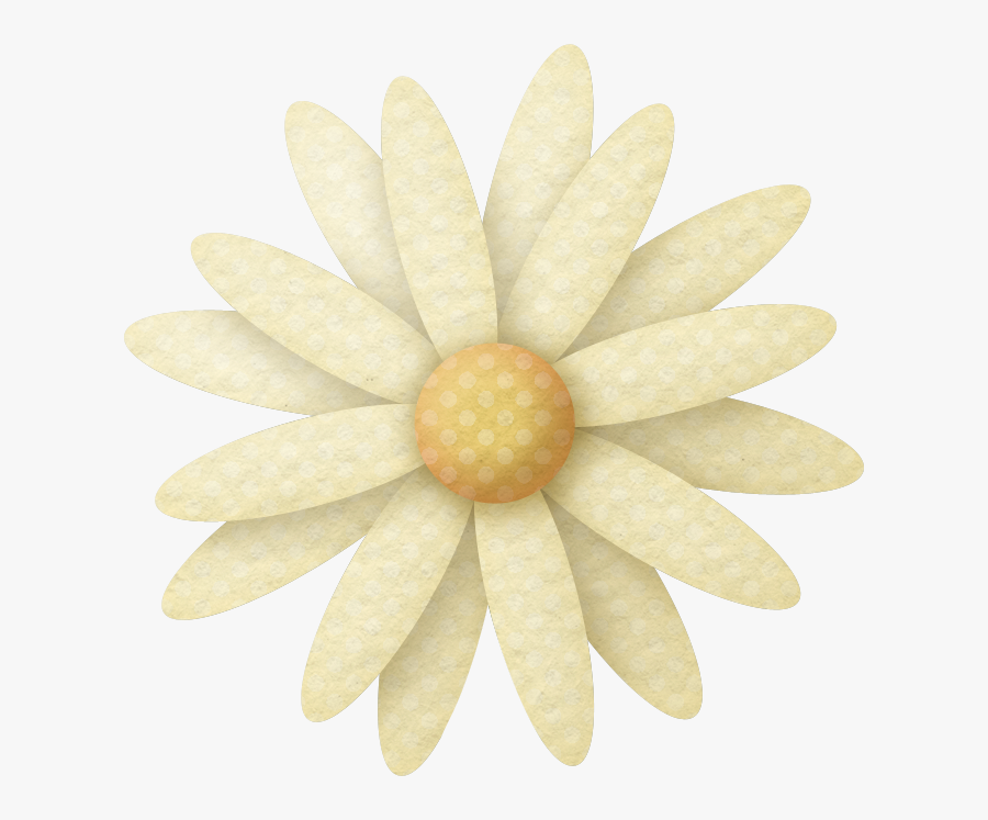 Flower Clip Art Cream, Transparent Clipart