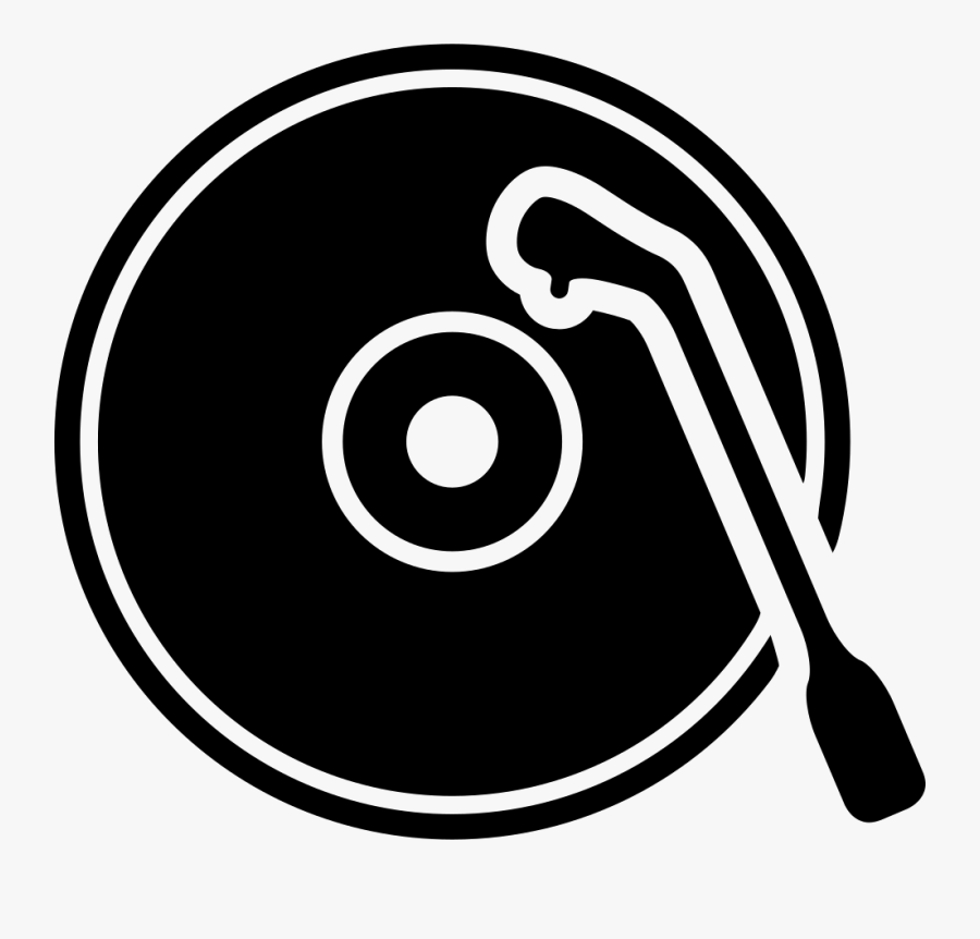 Old Record Player - Record Player Logo Png, Transparent Clipart
