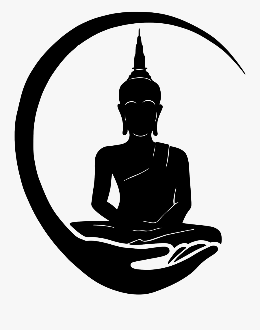 Design Buddha Logo, Transparent Clipart