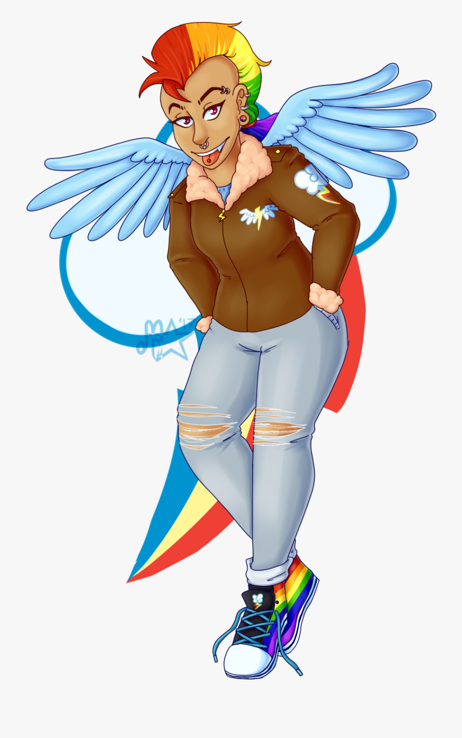 Threelegmeg, Clothes, Converse, Cutie Mark, Human, - Cartoon, Transparent Clipart