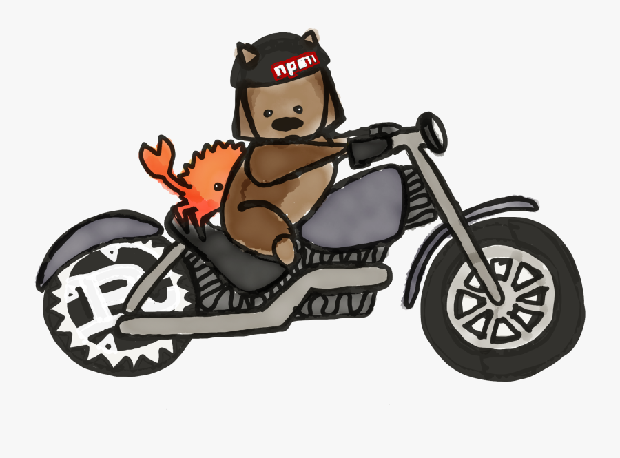 Motorcycle, Transparent Clipart