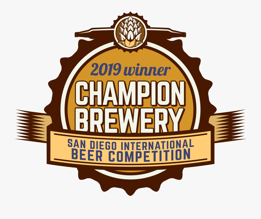 2019 Champion Brewery - San Diego International Beer Fest, Transparent Clipart