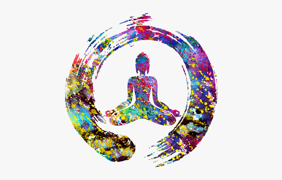 Drawing Zen Buddha, Transparent Clipart