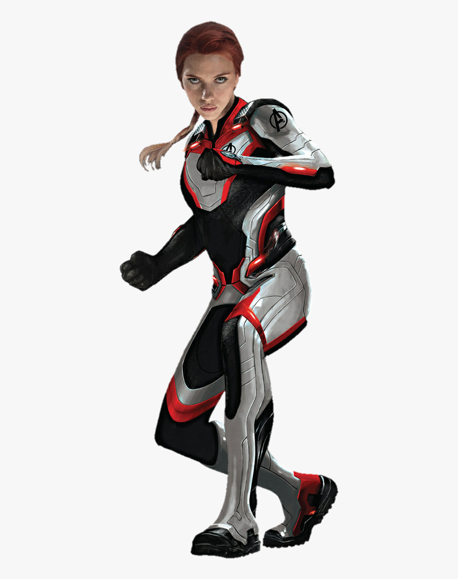 Black Widow Endgame Costume, Transparent Clipart