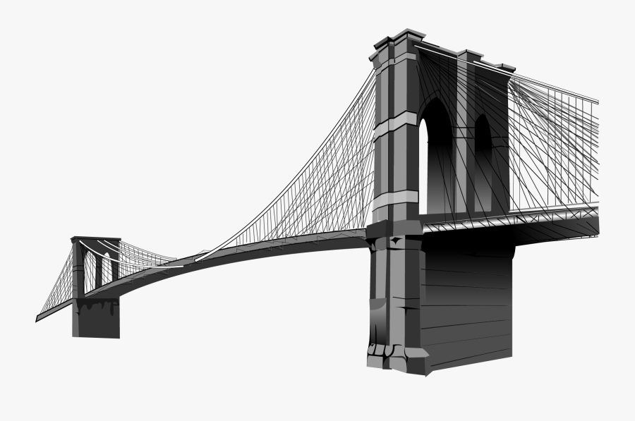 Brooklyn Bridge Clip Art - Brooklyn Bridge Png, Transparent Clipart