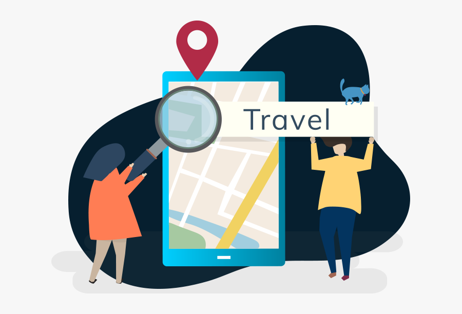 Digital Marketing For Travel And Tourism Business - Graphic Design, Transparent Clipart