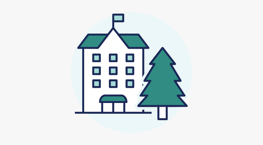 Hospitality - Christmas Tree, Transparent Clipart