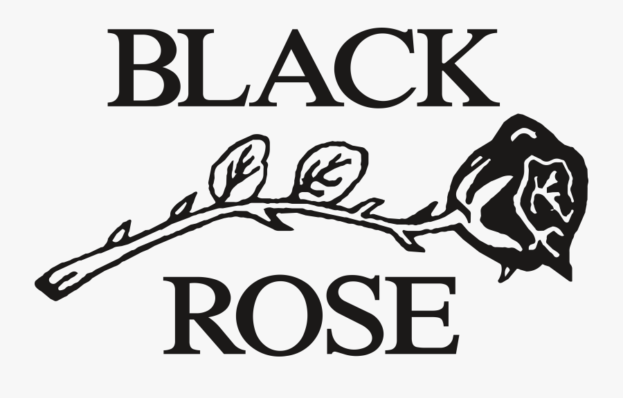 Black Rose Vector Png, Transparent Clipart