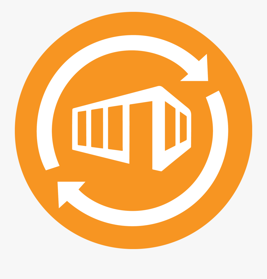 Turn Key Cr Icon Orange Circle White Text - Sd Card, Transparent Clipart