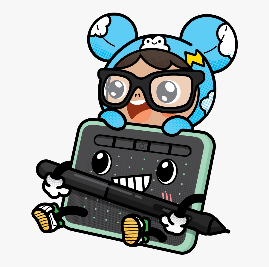 Wacom Sticker, Transparent Clipart