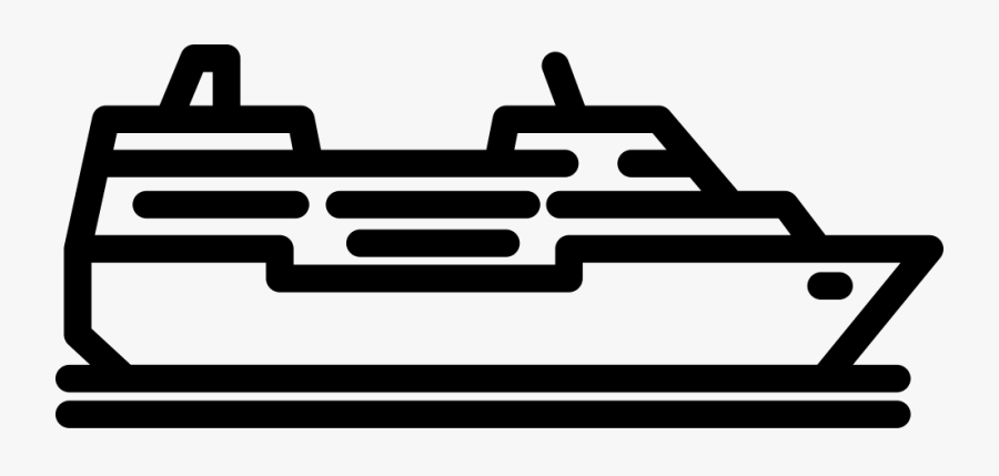 Cruise Ship - Icon Cruise Ship, Transparent Clipart