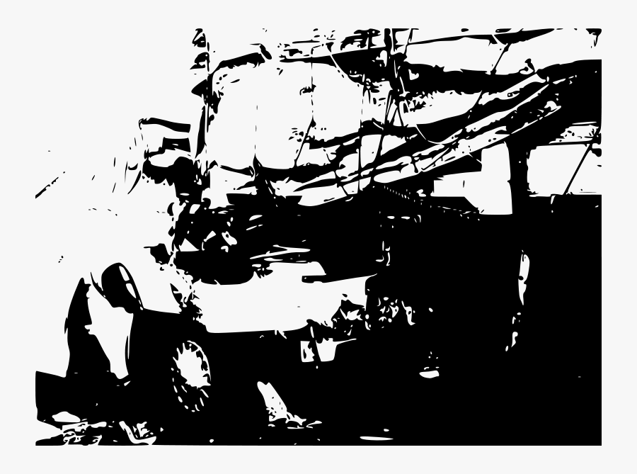 Chinese Car Wreck - Clip Art, Transparent Clipart