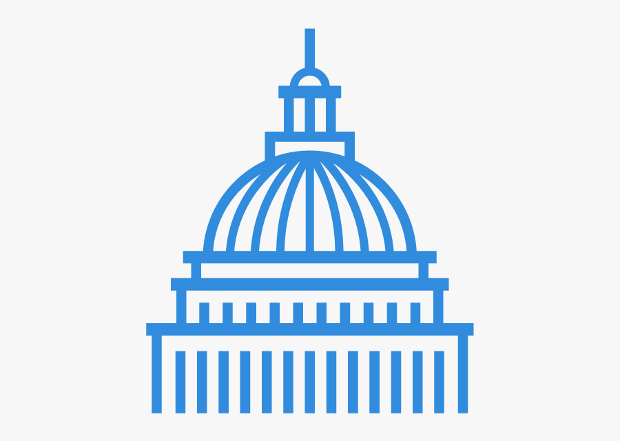 Capitol Building Logo - House Of Representatives Icon, Transparent Clipart