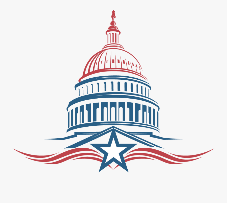 Us Capitol Clip Art - Washington Dc Capitol Building Icon, Transparent Clipart