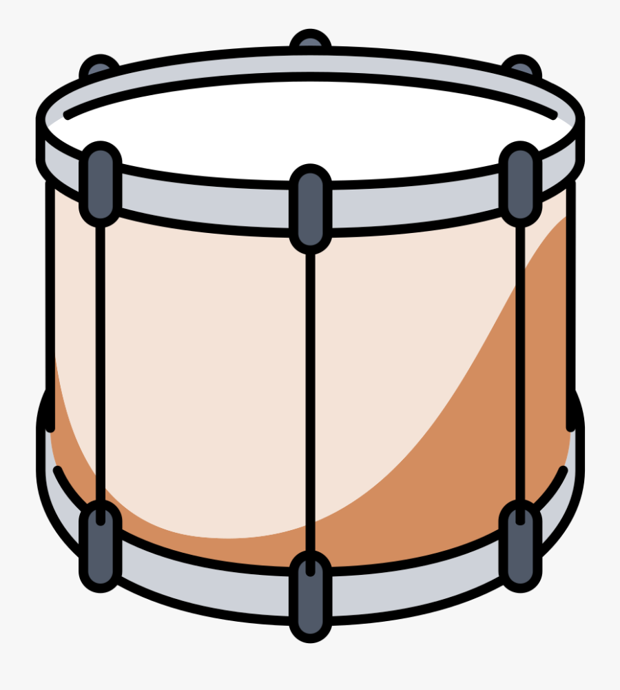 Surdo Filled - Percussion Instrument Clipart, Transparent Clipart