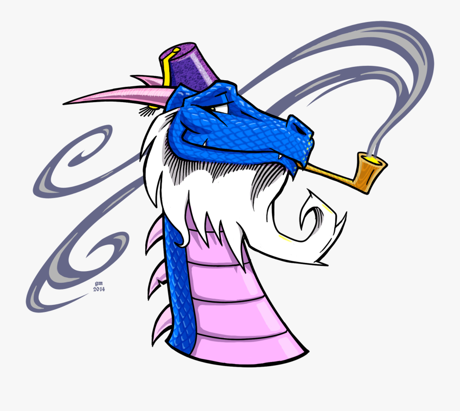 Dragon With A Beard, Transparent Clipart
