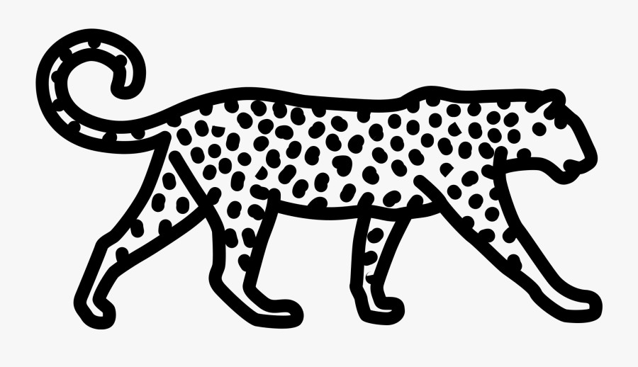 Desenho De Um Leopardo, Transparent Clipart