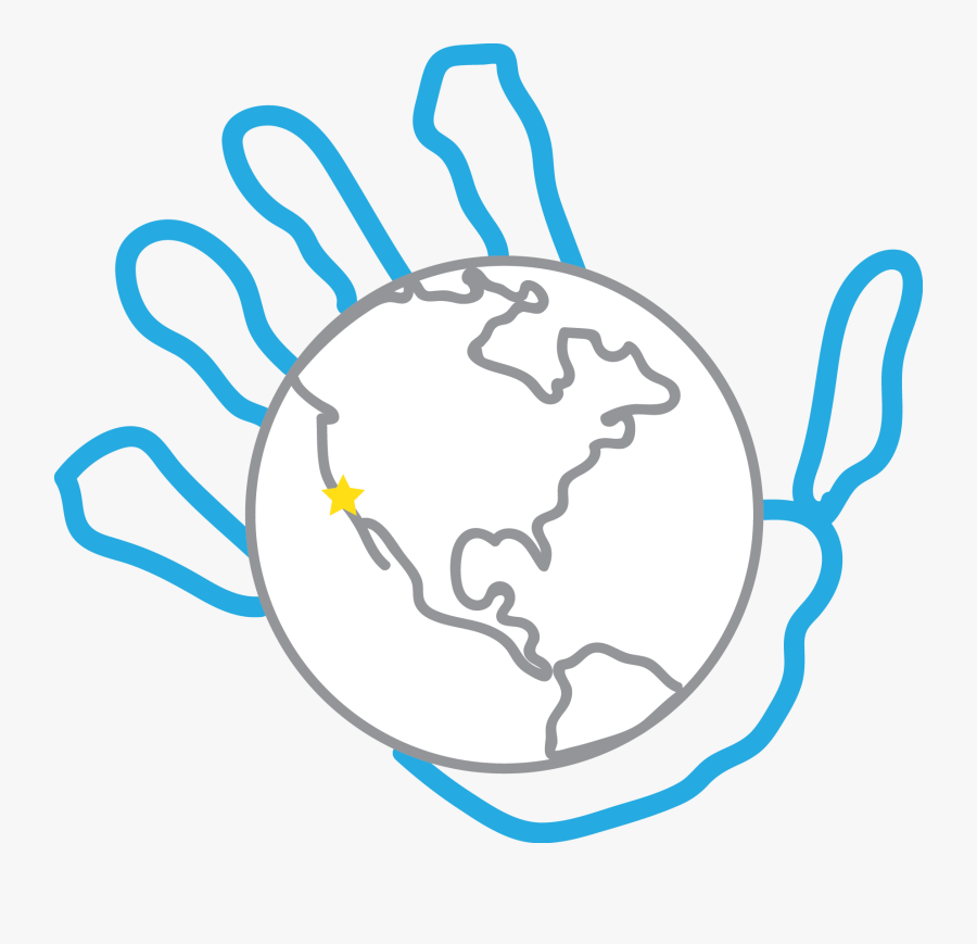 North America Map Icon, Transparent Clipart