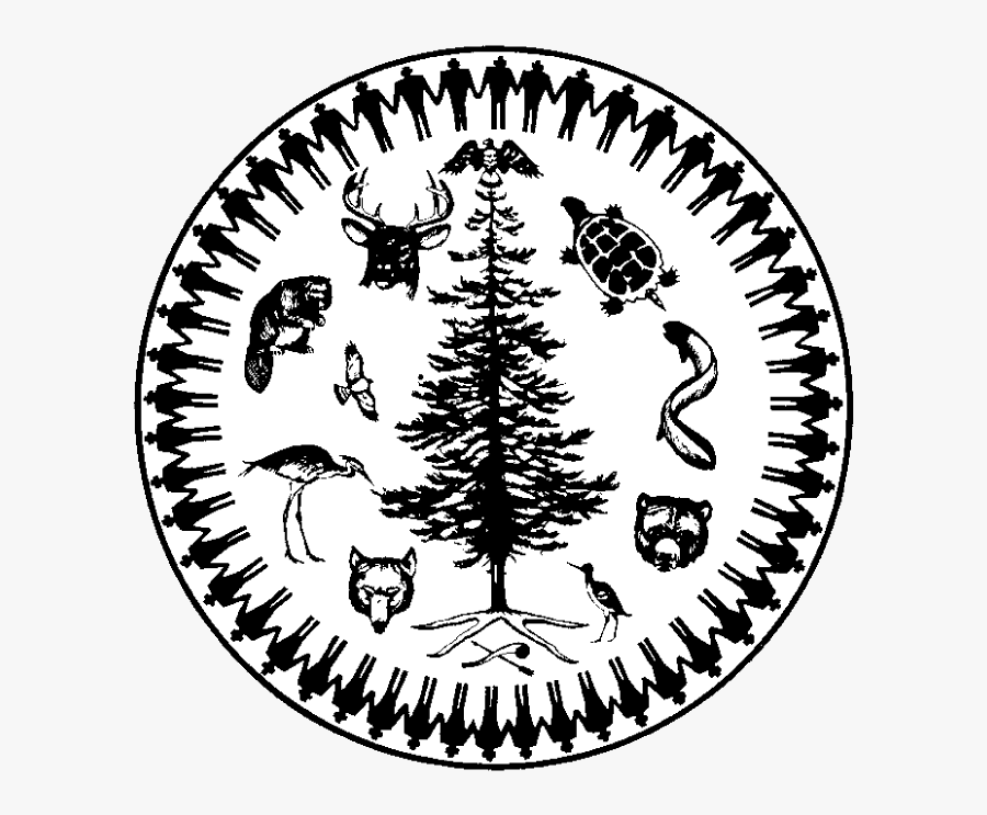 Mohawk Nation Council Of Chiefs - Haudenosaunee Confederacy Logo, Transparent Clipart