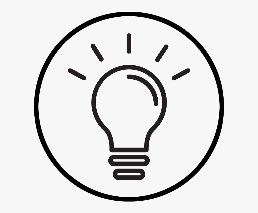 Incandescent Light Bulb, Transparent Clipart