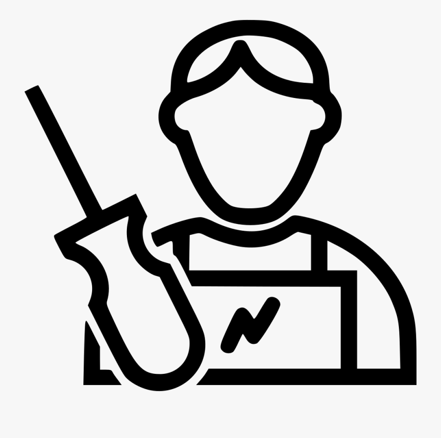 Electrician - Electrical Engineering Icon Png, Transparent Clipart