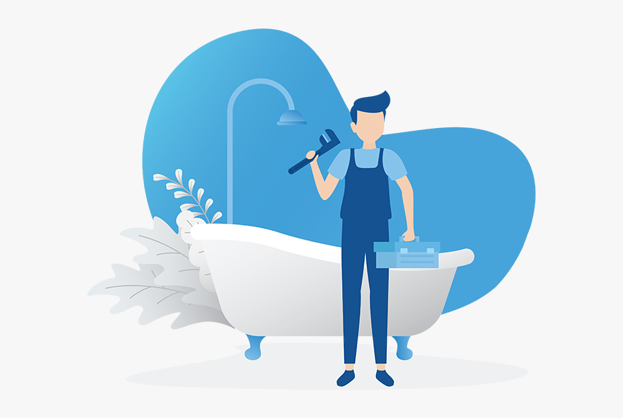 Plumber - Illustration, Transparent Clipart