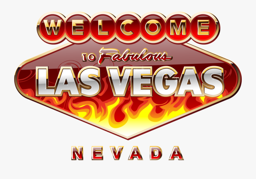 Las Vegas Sign - Logo Las Vegas Psd, Transparent Clipart