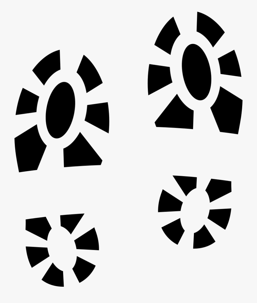 Shoe Prints, Transparent Clipart