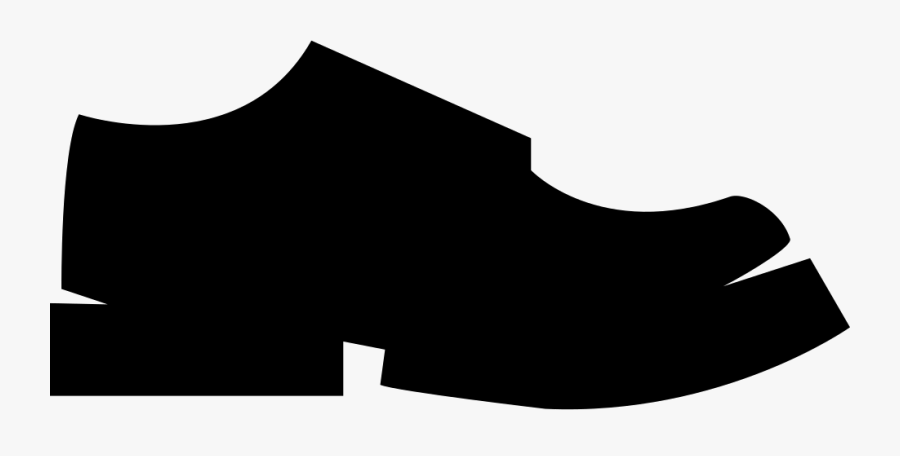 Shoe Silhouette, Transparent Clipart