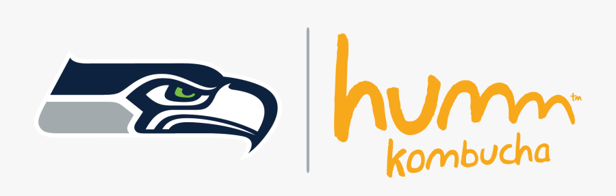 Seattle Seahawks And Humm Kombucha, Transparent Clipart