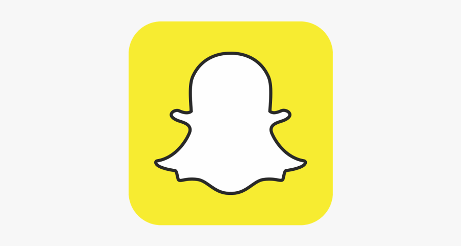 Snapchat Logo, Transparent Clipart