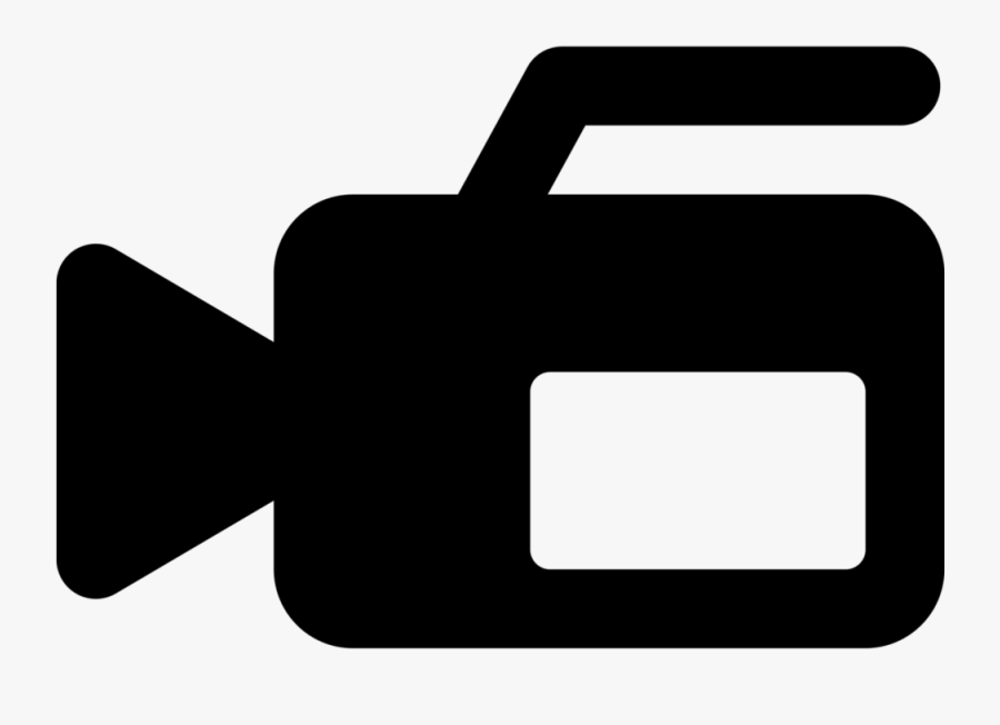 Video Camera Icon White Download, Transparent Clipart