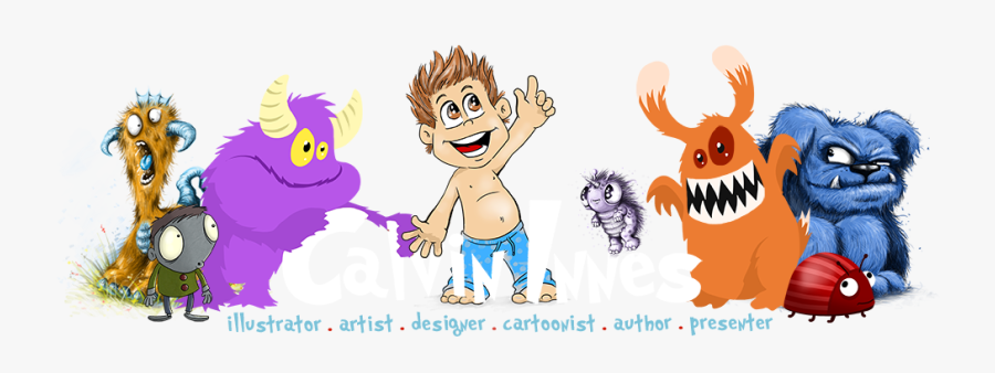 Calvin Innes Illustrator, Cartoonist, Artist, Author,, Transparent Clipart