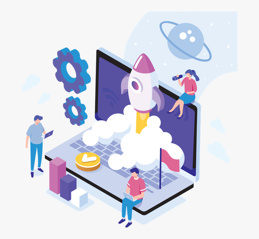 Start-up Innovation Software, Transparent Clipart