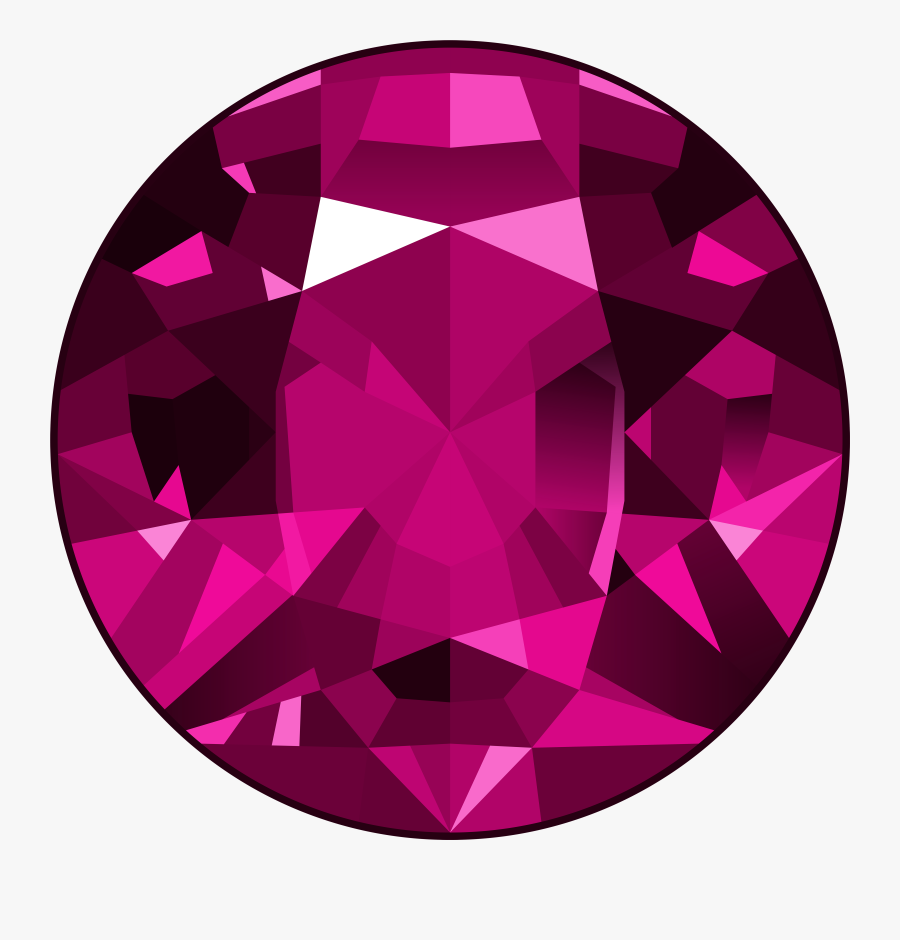 #pink #gem #jewels #diamond #sparkle, Transparent Clipart