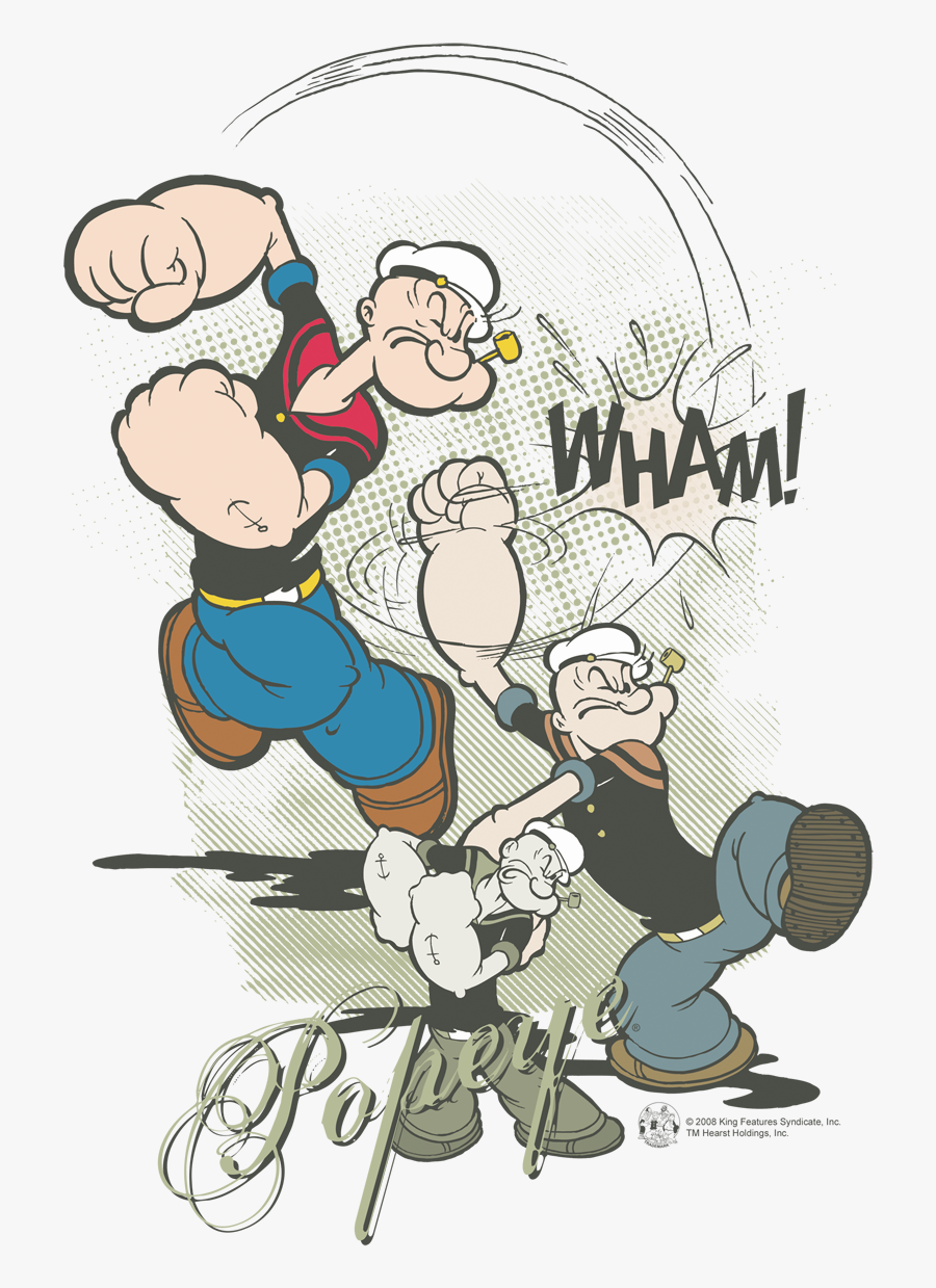 Popeye The Sailor Man, Transparent Clipart